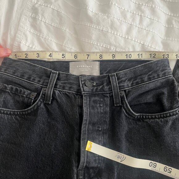 Everlane Women's High Rise Straight Jean - Picture 7 of 9